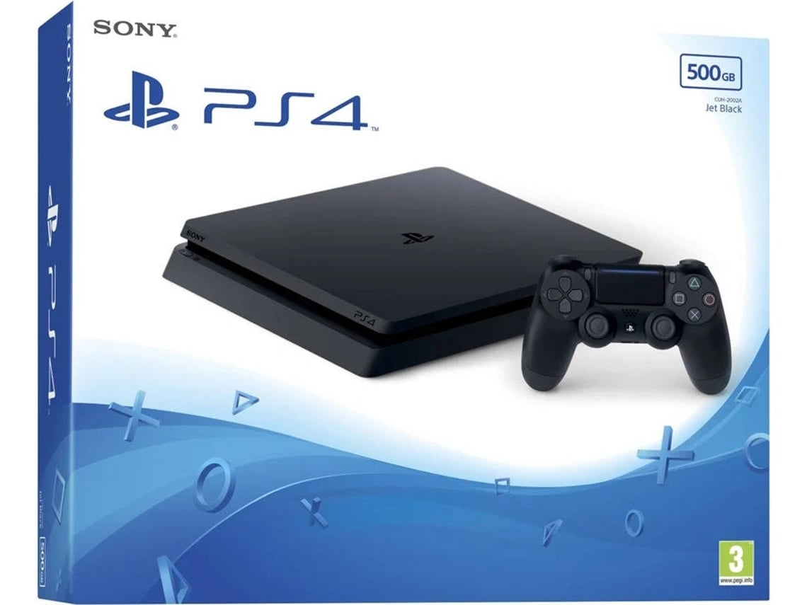 Konsole PS4 Slim (500 GB) + Spiel PS4 NBA 2K15