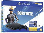 Lade das Bild in den Galerie-Viewer, PS4 Slim-Konsole + Fortnite + Gutschein (500 GB)
