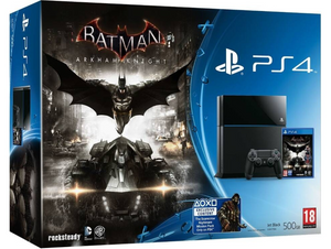 PS4 Standardkonsole + Batman Arkham Knight (500 GB)